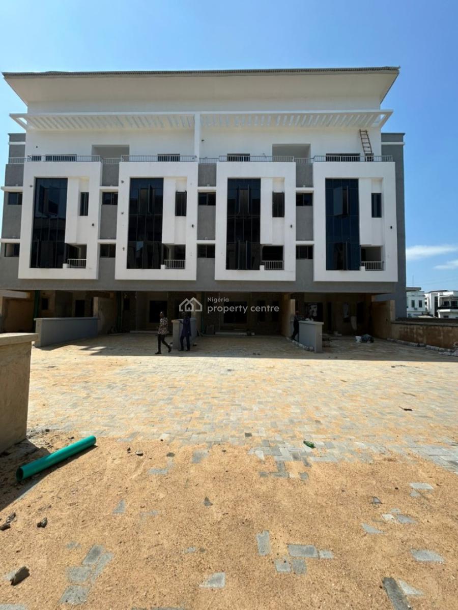 4-bedroom Terrace Duplex with Rooftop in Lekki Phase 1, Lekki Phase 1, Lekki, Lagos, Terraced Duplex for Sale