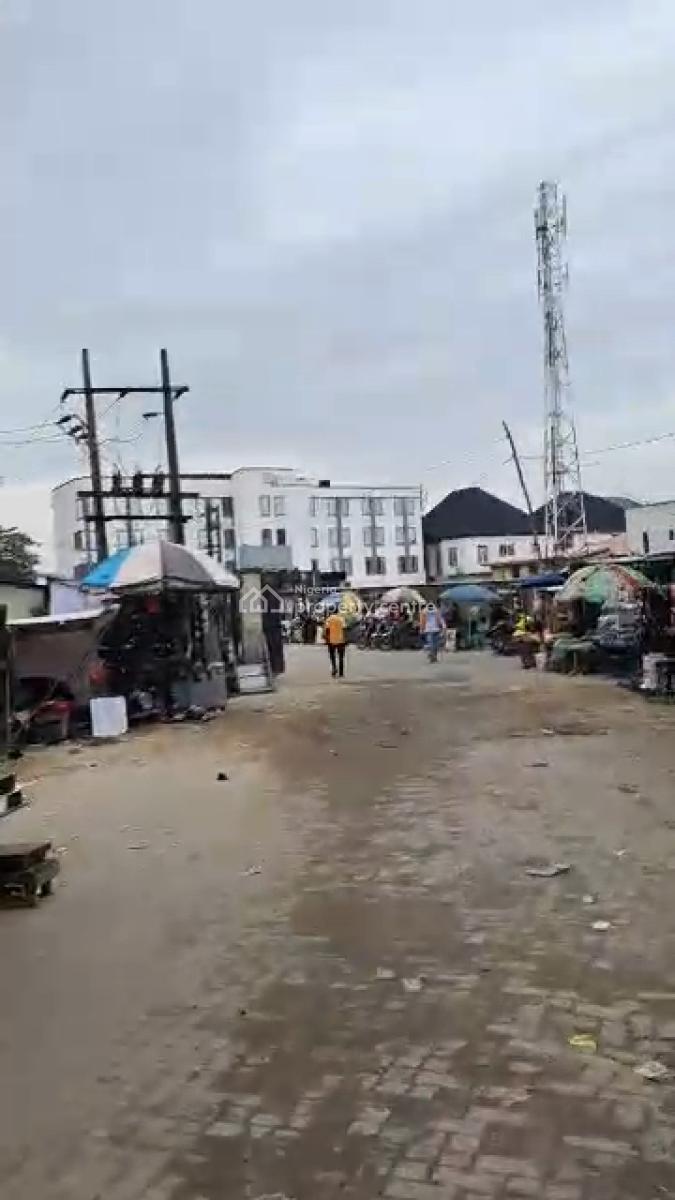 Fenced & Gated 6 Plots Together, Ikota First Gate, Lekki, Lagos, Mixed-use Land for Sale