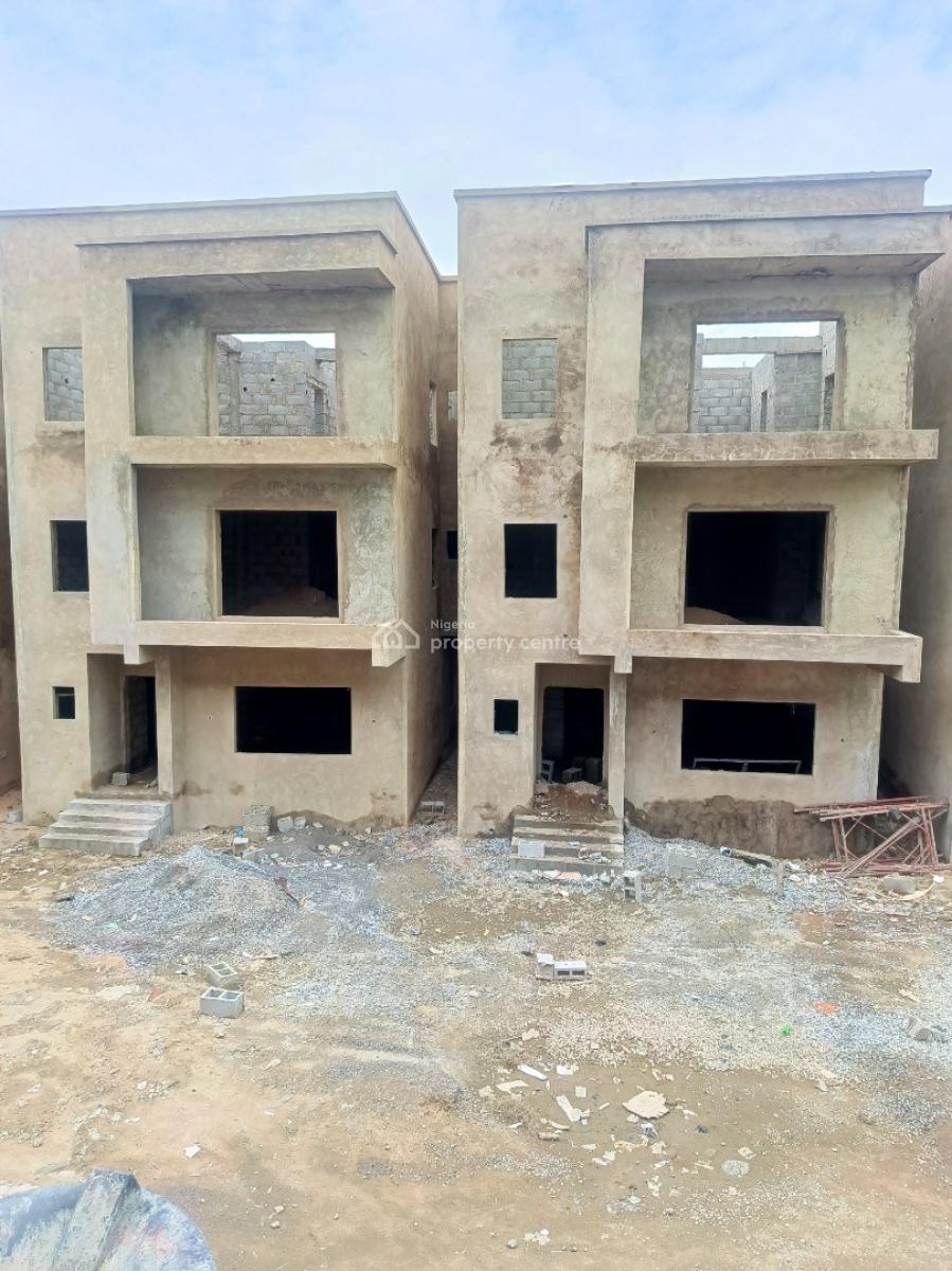 Brand New 4 Bedroom Terrace Duplex + Boys Quarters, Katampe, Abuja, Terraced Duplex for Sale