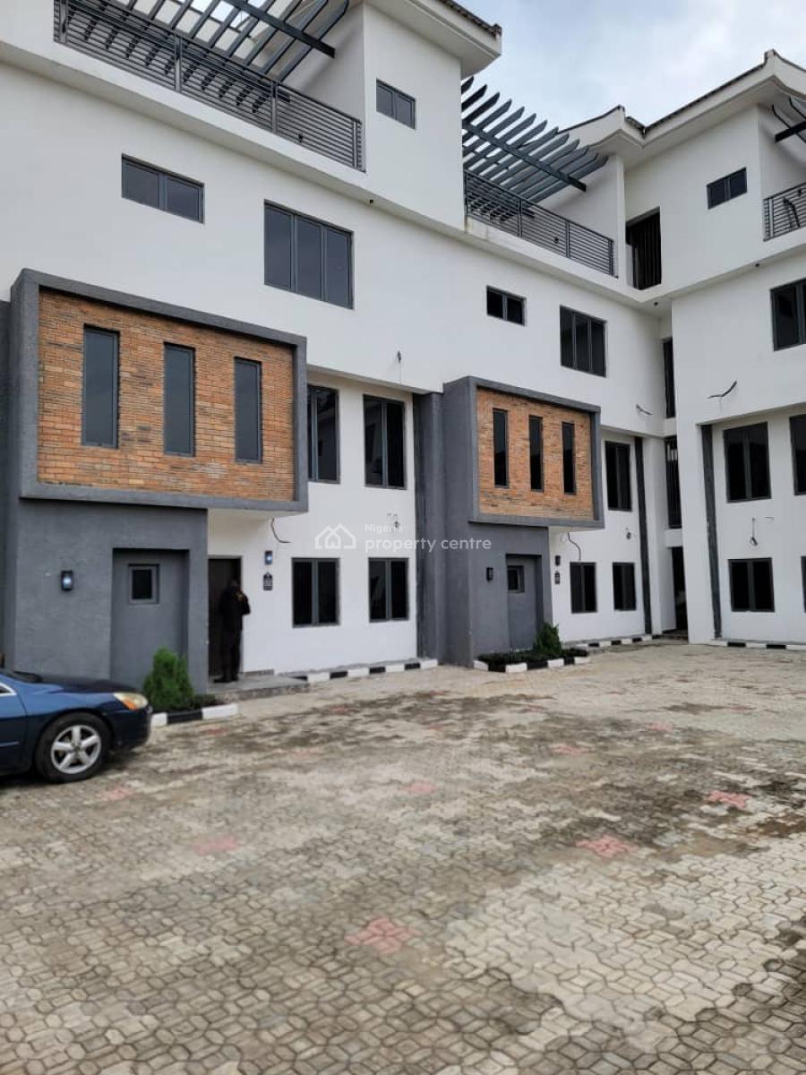 Newly Built 4 Bedroom with a Penthouse, Close to Jabi Upstairs, Jabi, Abuja, Terraced Duplex for Sale