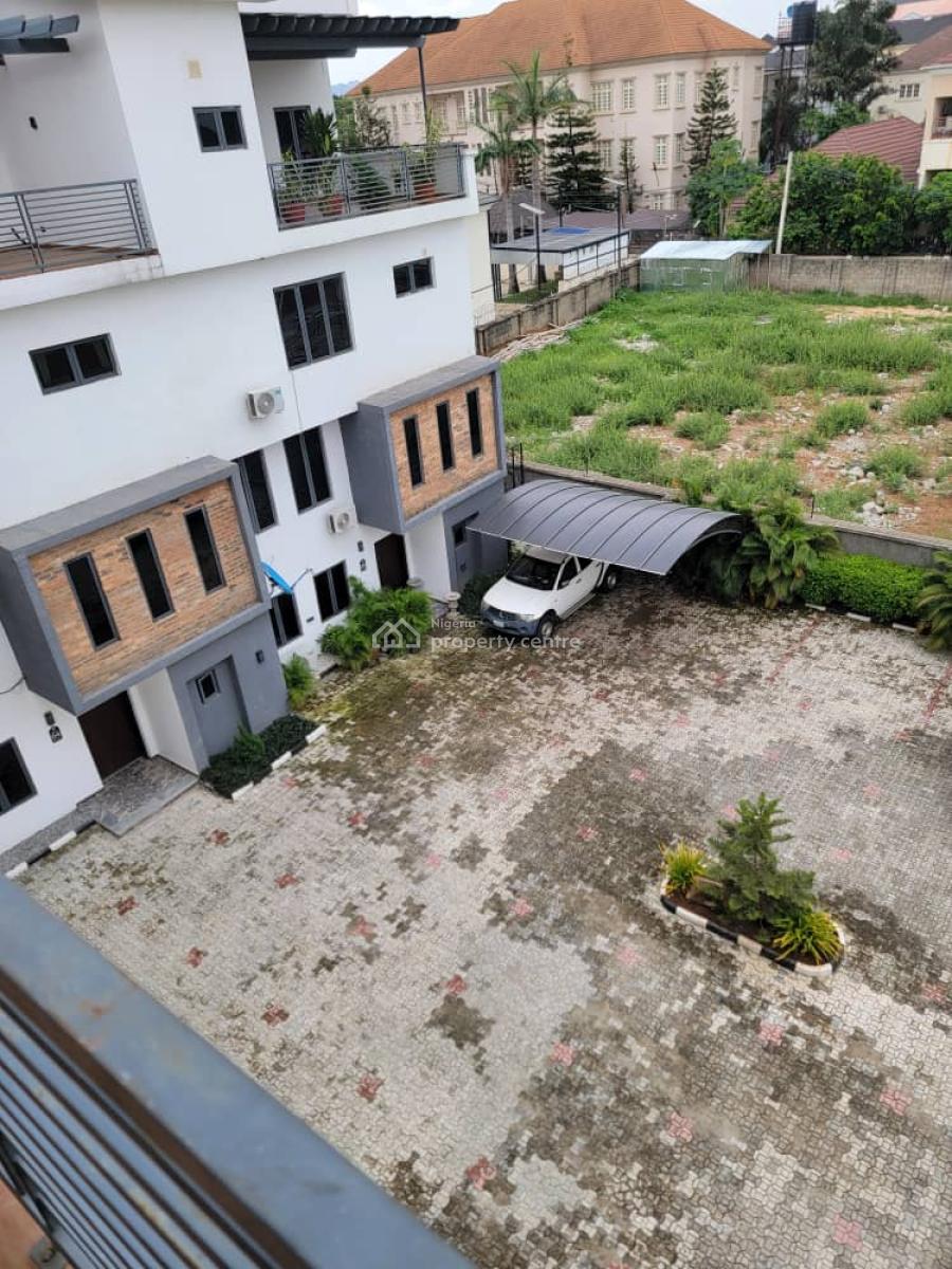Newly Built 4 Bedroom with a Penthouse, Close to Jabi Upstairs, Jabi, Abuja, Terraced Duplex for Sale