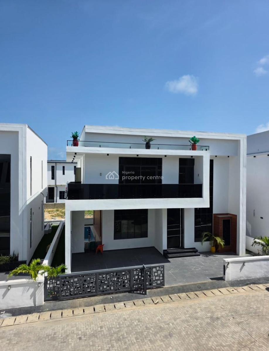 Excellently Finished  5 Bedroom Detached Duplex + Bq, Cinema & Pool, 2nd Tollgate, Lekki, Lagos, Detached Duplex for Sale