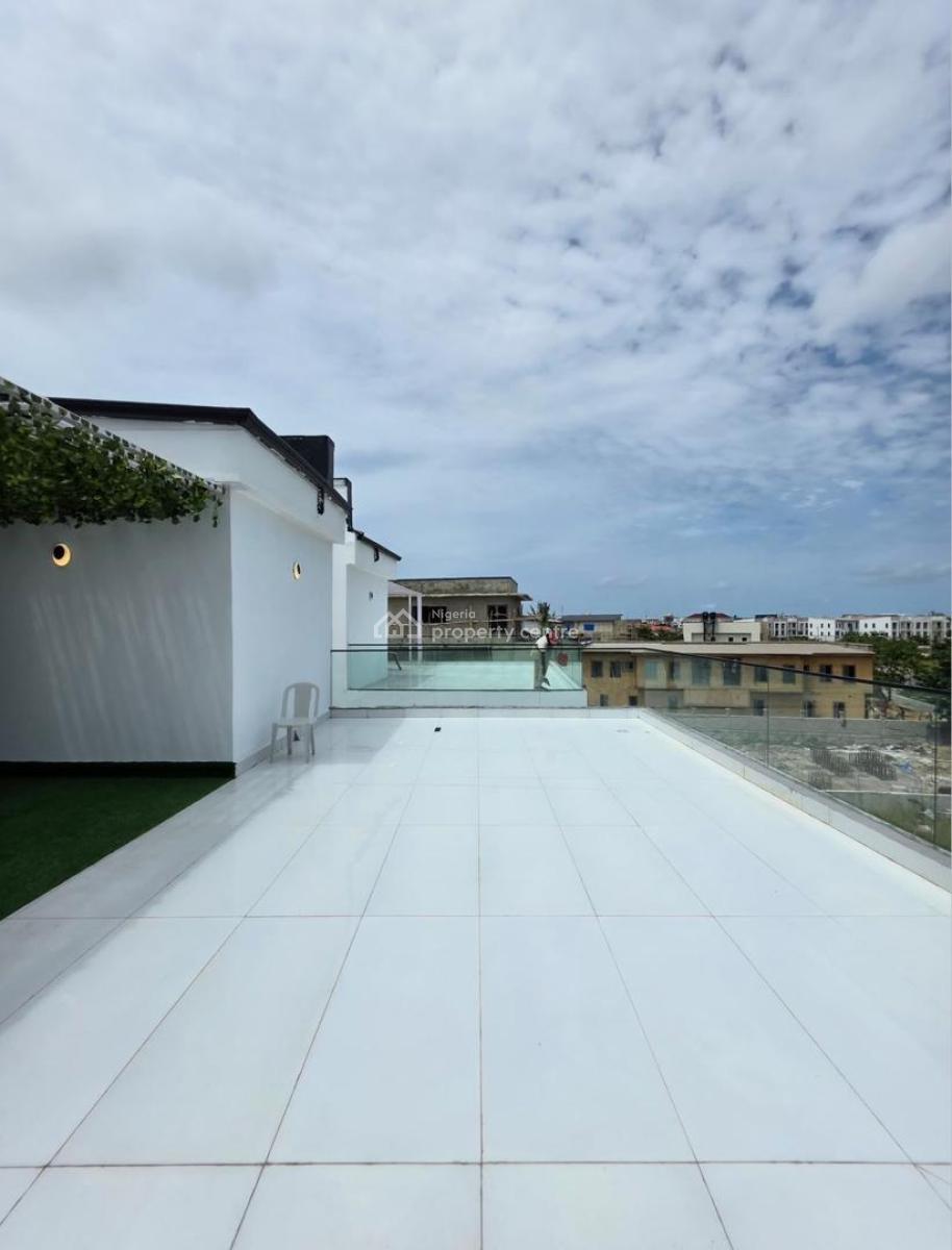 5 Bedroom Detached Triplex +bq, Rooftop Terrace, Cinema, Gazebo & Pool, Osapa, Lekki, Lagos, House for Sale