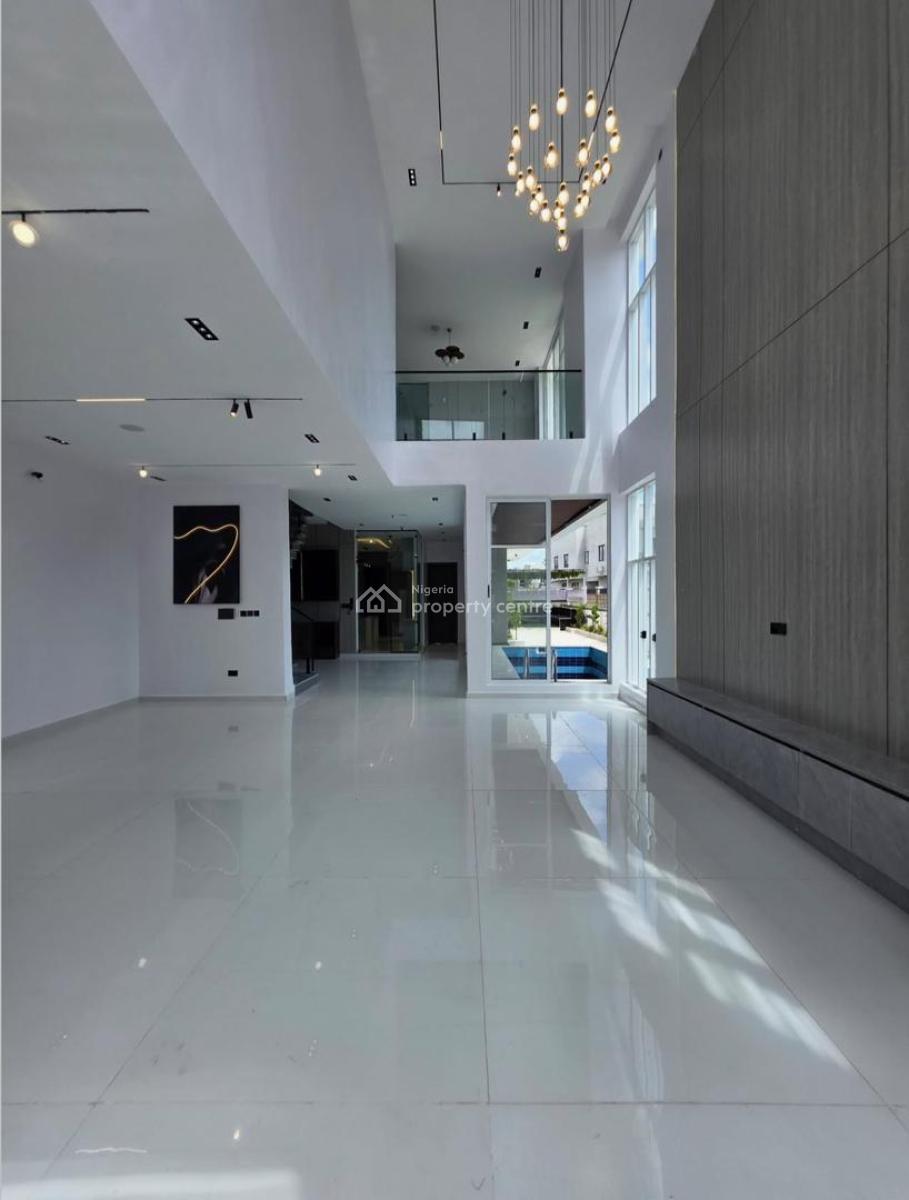 5 Bedroom Detached Triplex +bq, Rooftop Terrace, Cinema, Gazebo & Pool, Osapa, Lekki, Lagos, House for Sale