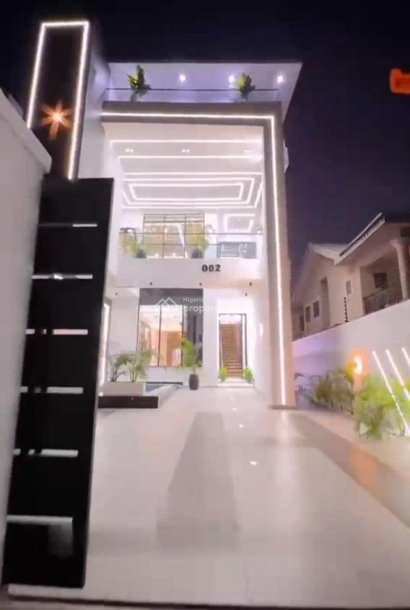 5 Bedroom Fully Detached W/ Swimming Pool, Gym., Ikota, Lekki, Lagos, Detached Duplex for Sale