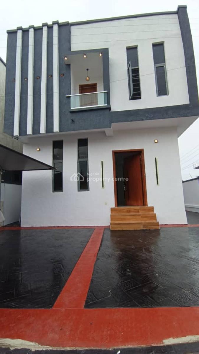 Sharp Luxury 4bedroom Secured No Flood Estate, Secured Estate, Agungi, Lekki, Lagos, Detached Duplex for Sale