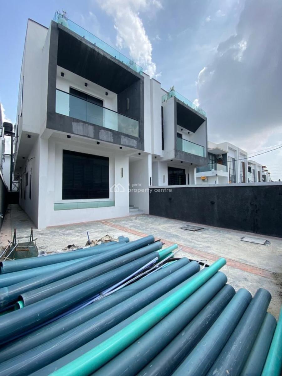 New  4 Bedrooms Semi Detached Duplex and Bq, Lekki Palms City Estate, Ajah, Lagos, Semi-detached Duplex for Sale