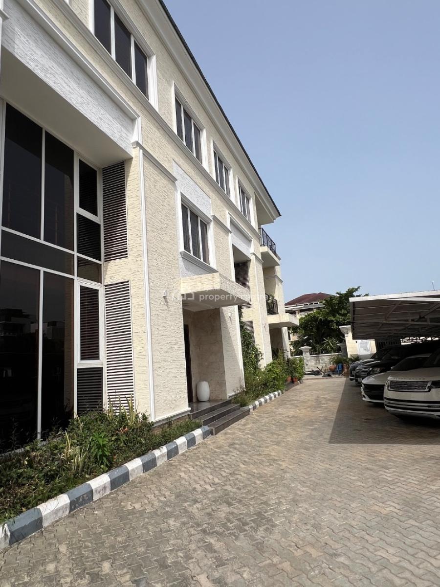 Luxury 4 Bedroom Terrace Duplex with Bq, Banana Island, Ikoyi, Lagos, Terraced Duplex for Rent