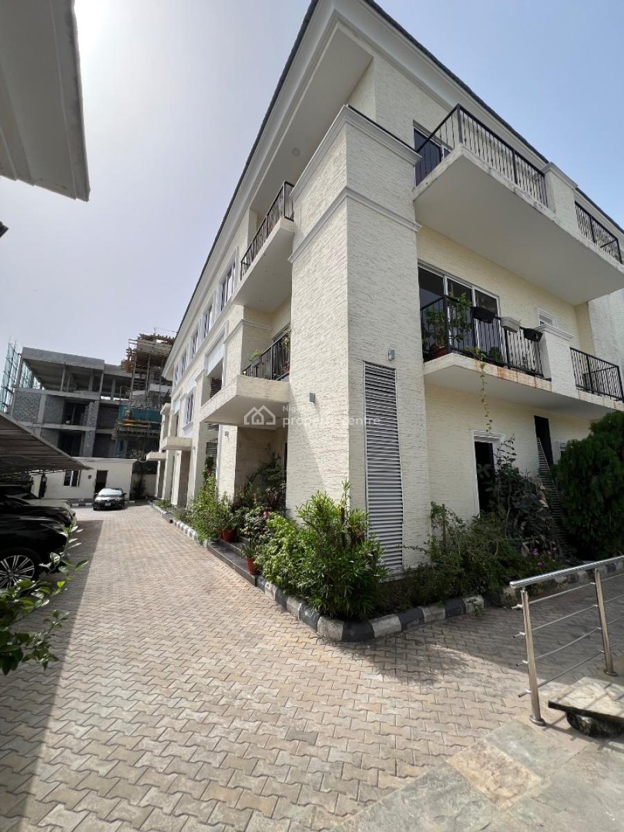 Luxury 4 Bedroom Terrace Duplex with Bq, Banana Island, Ikoyi, Lagos, Terraced Duplex for Rent