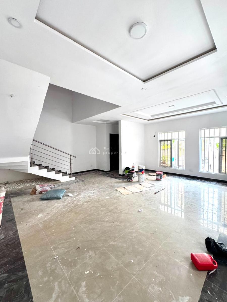 Well Maintained Spacious 4 Bedrooms Serviced 4 Bedrooms Duplex, in an Access Code Estate Along Victory Park Estate Road, Osapa, Lekki, Lagos, Semi-detached Duplex for Rent