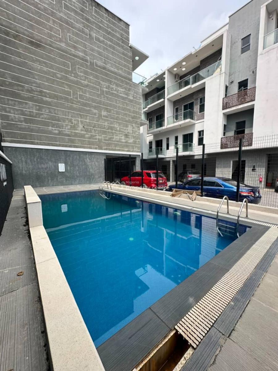Fully-furnished Luxury Spacious 2 Bedroom Maisonette Penthouse with Sw, Lekki Lagos, Lekki Phase 1, Lekki, Lagos, Block of Flats for Sale