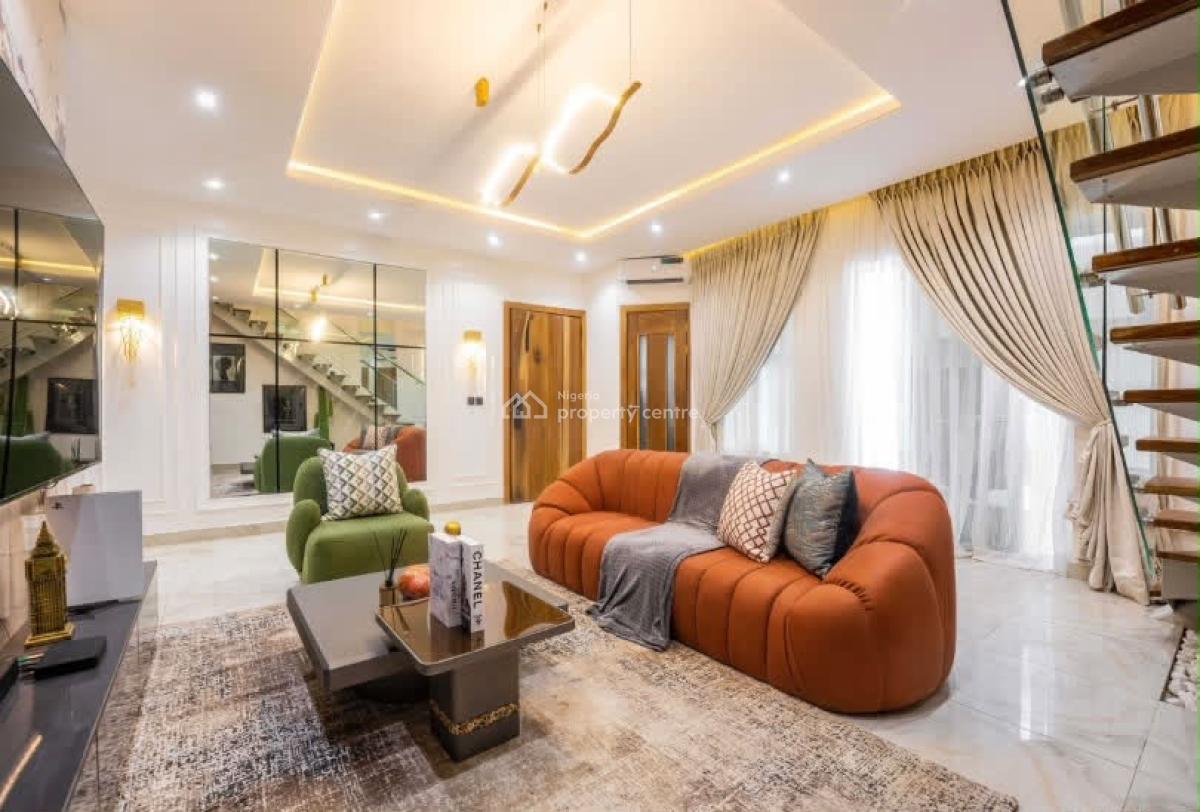 Fully-furnished Luxury Spacious 2 Bedroom Maisonette Penthouse with Sw, Lekki Lagos, Lekki Phase 1, Lekki, Lagos, Block of Flats for Sale