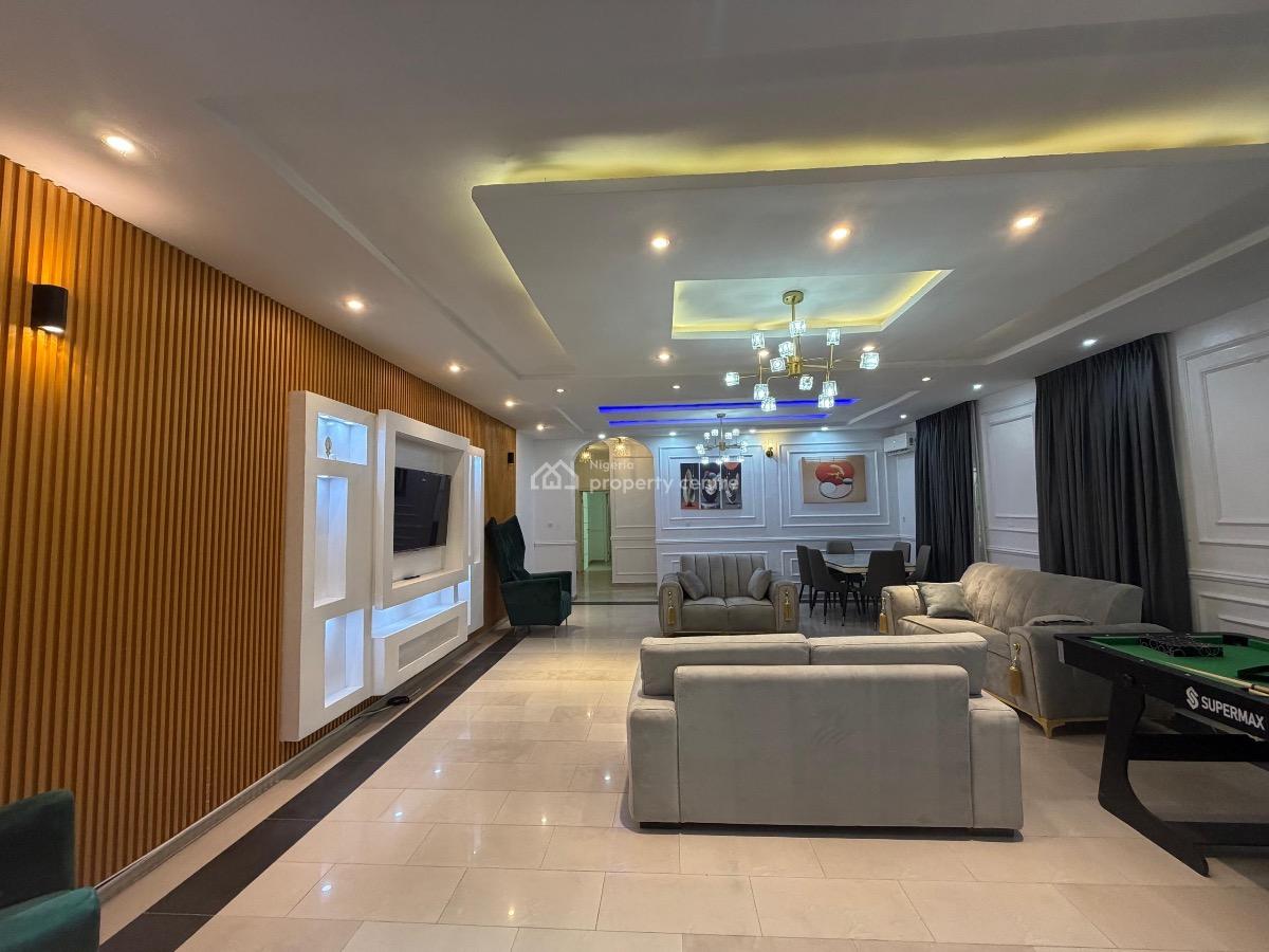 4 Bedroom Fully Furnished Semi-detached Duplex, Osapa Lekki, Osapa, Lekki, Lagos, Detached Duplex for Rent