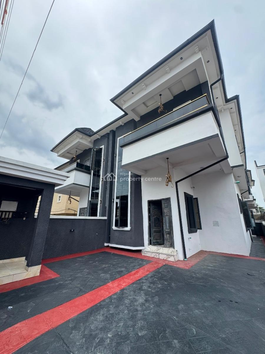 4 Bedroom Semi-detached Duplex with a Bq, Osapa London Lekki Lagos, Osapa, Lekki, Lagos, Semi-detached Duplex for Sale