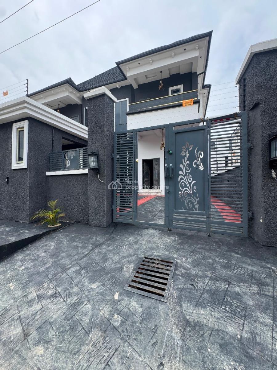 4 Bedroom Semi-detached Duplex with a Bq, Osapa London Lekki Lagos, Osapa, Lekki, Lagos, Semi-detached Duplex for Sale