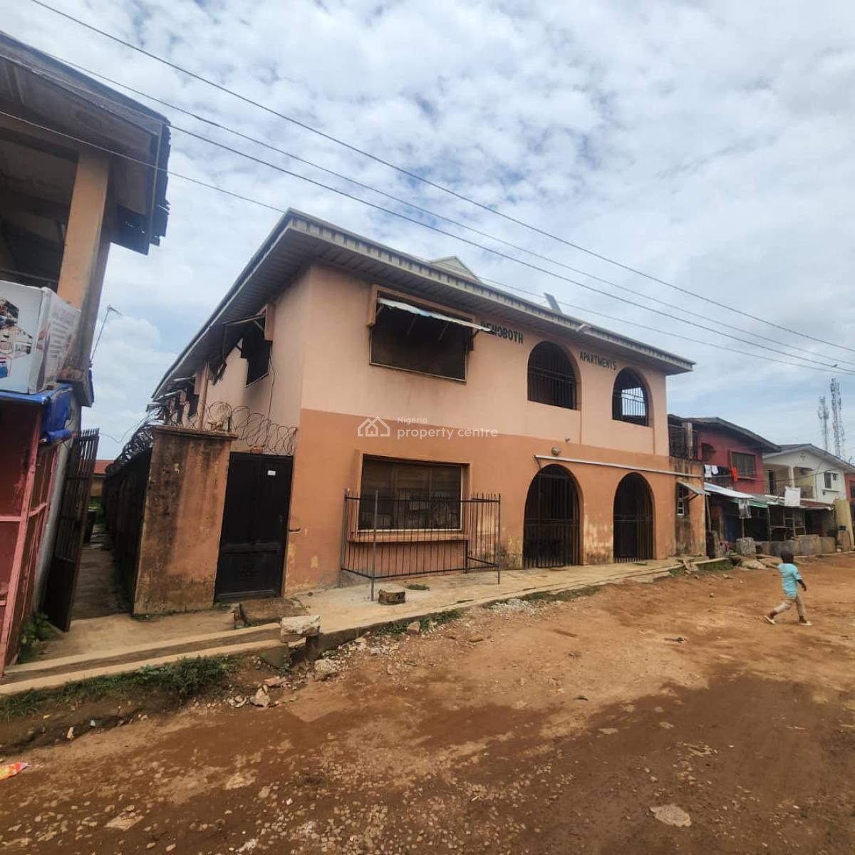 20 Units of Room Self-contained Hostel with C of O, Opp University of Ibadan, Agbowo, Ibadan, Oyo, Self Contain (single Rooms) for Sale