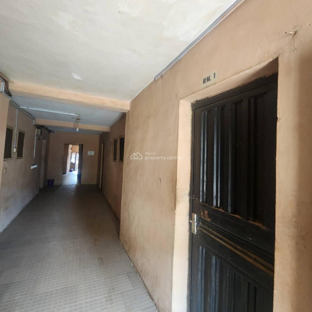 20 Units of Room Self-contained Hostel with C of O, Opp University of Ibadan, Agbowo, Ibadan, Oyo, Self Contain (single Rooms) for Sale