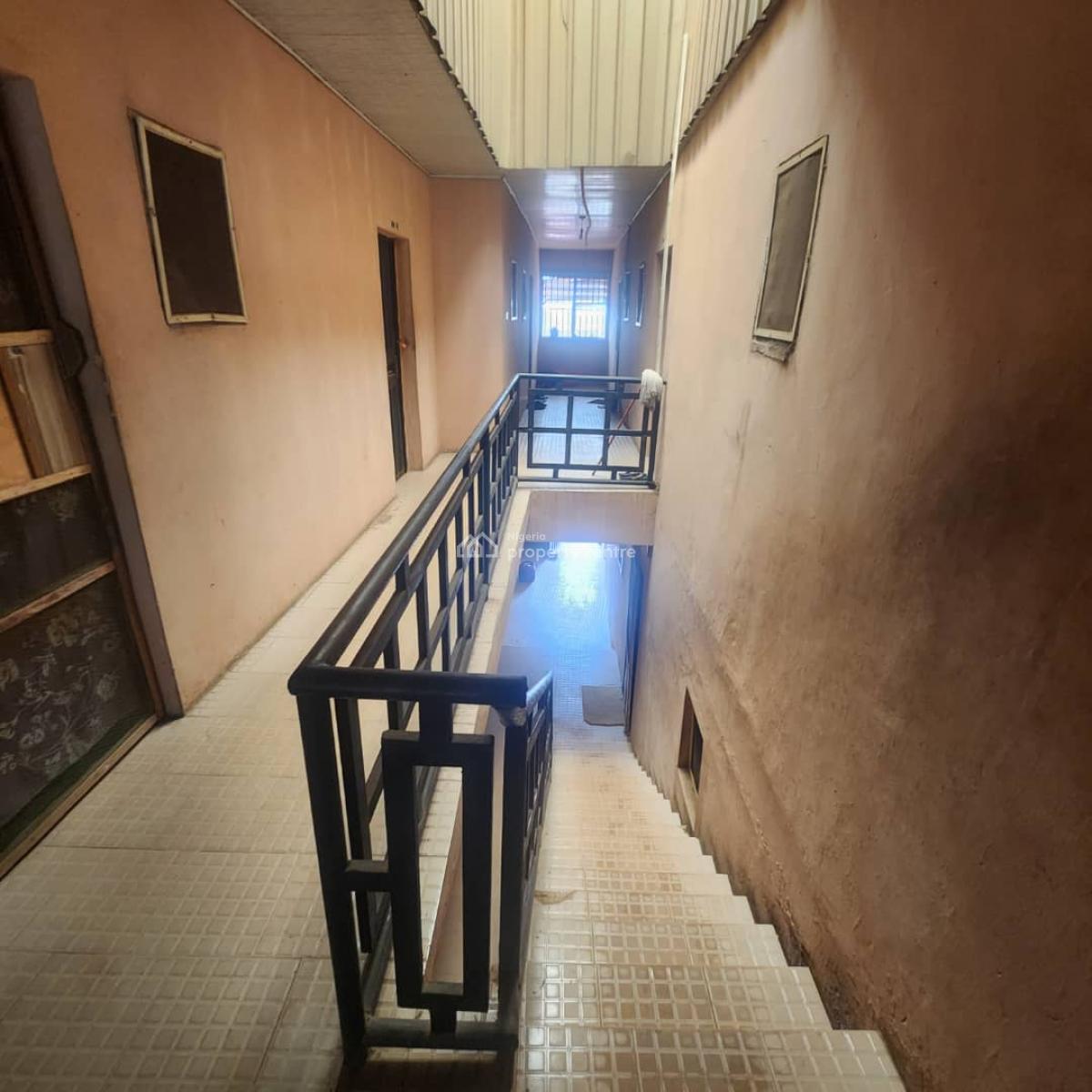 20 Units of Room Self-contained Hostel with C of O, Opp University of Ibadan, Agbowo, Ibadan, Oyo, Self Contain (single Rooms) for Sale
