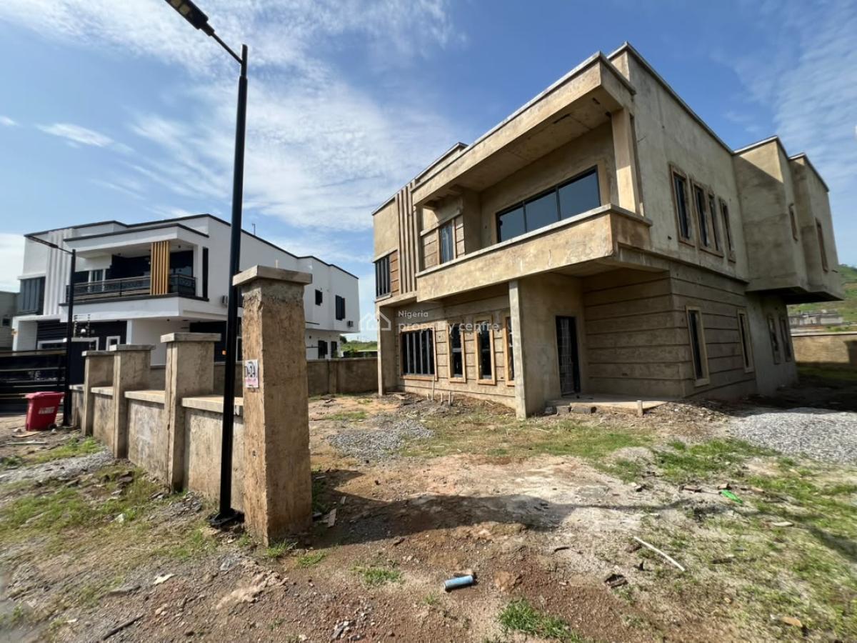 a Semi Finished Spacious 4 Bedroom Detached House  with Bq, Mabushi, Abuja, Detached Duplex for Sale