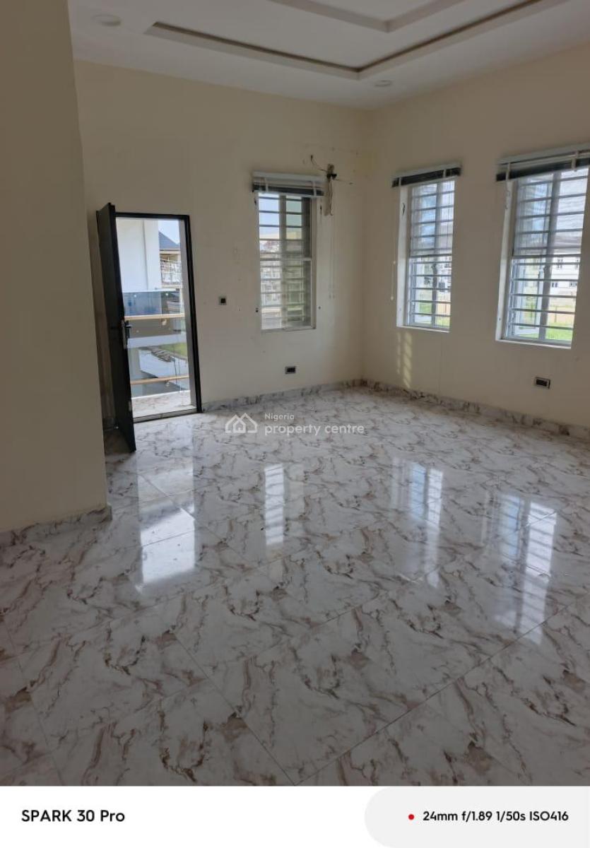 Sharp and Spacious 4 Bedroom Duplex in an Estate, Sangotedo, Sangotedo, Ajah, Lagos, Flat / Apartment for Rent