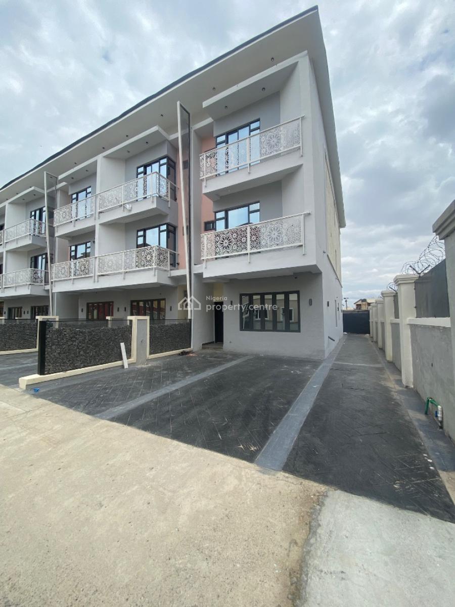 Newly Built 4 Bedroom Terrace Duplex, Guzape, Guzape District, Abuja, Flat / Apartment for Rent