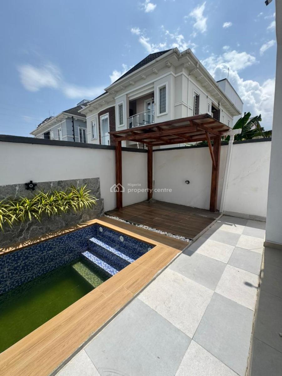 Brand New 5 Bedroom Smart Detached House with Cinema, Chevron, Lekki, Lekki, Lagos, Detached Duplex for Sale