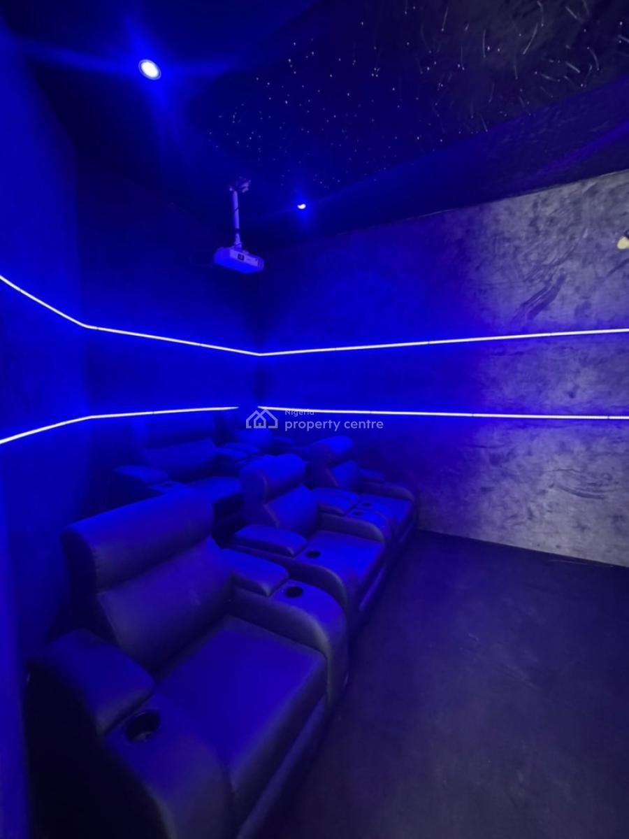 Rare Gem: Ultra-luxury 5 Bedroom Detached House with Elevator, Cinema, Chevron Lekki, Lekki, Lagos, Detached Duplex for Sale