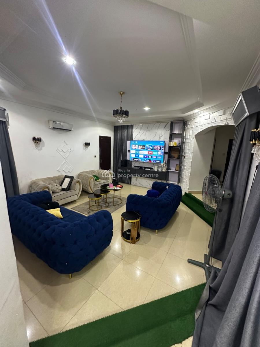 Fully Furnished Spacious 3 Bedroom Apartment, Fo1 Layout, Kubwa, Abuja, Flat / Apartment for Rent
