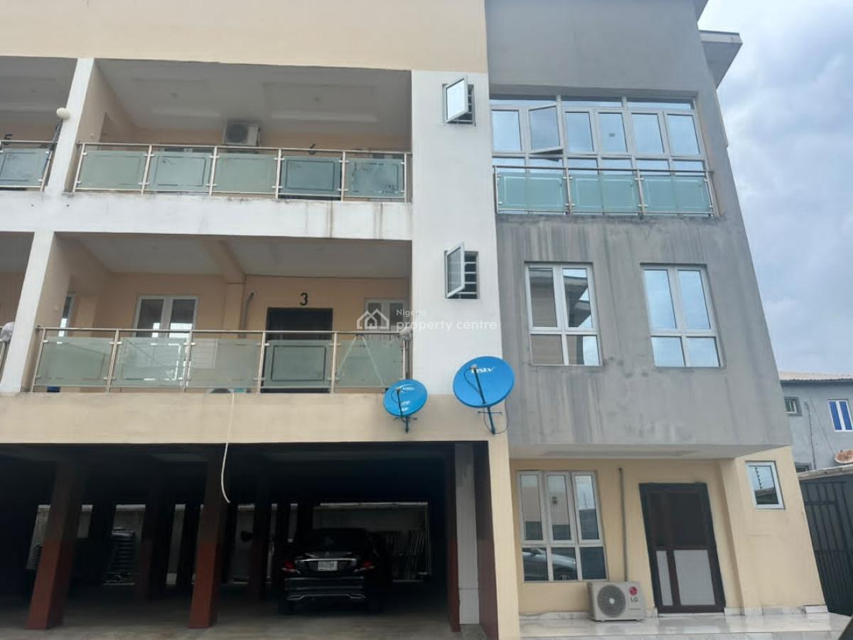 4 Bedroom Semi Detached House with Bq, New Road, Opposite Chevron, Lekki, Lagos, Semi-detached Duplex for Rent