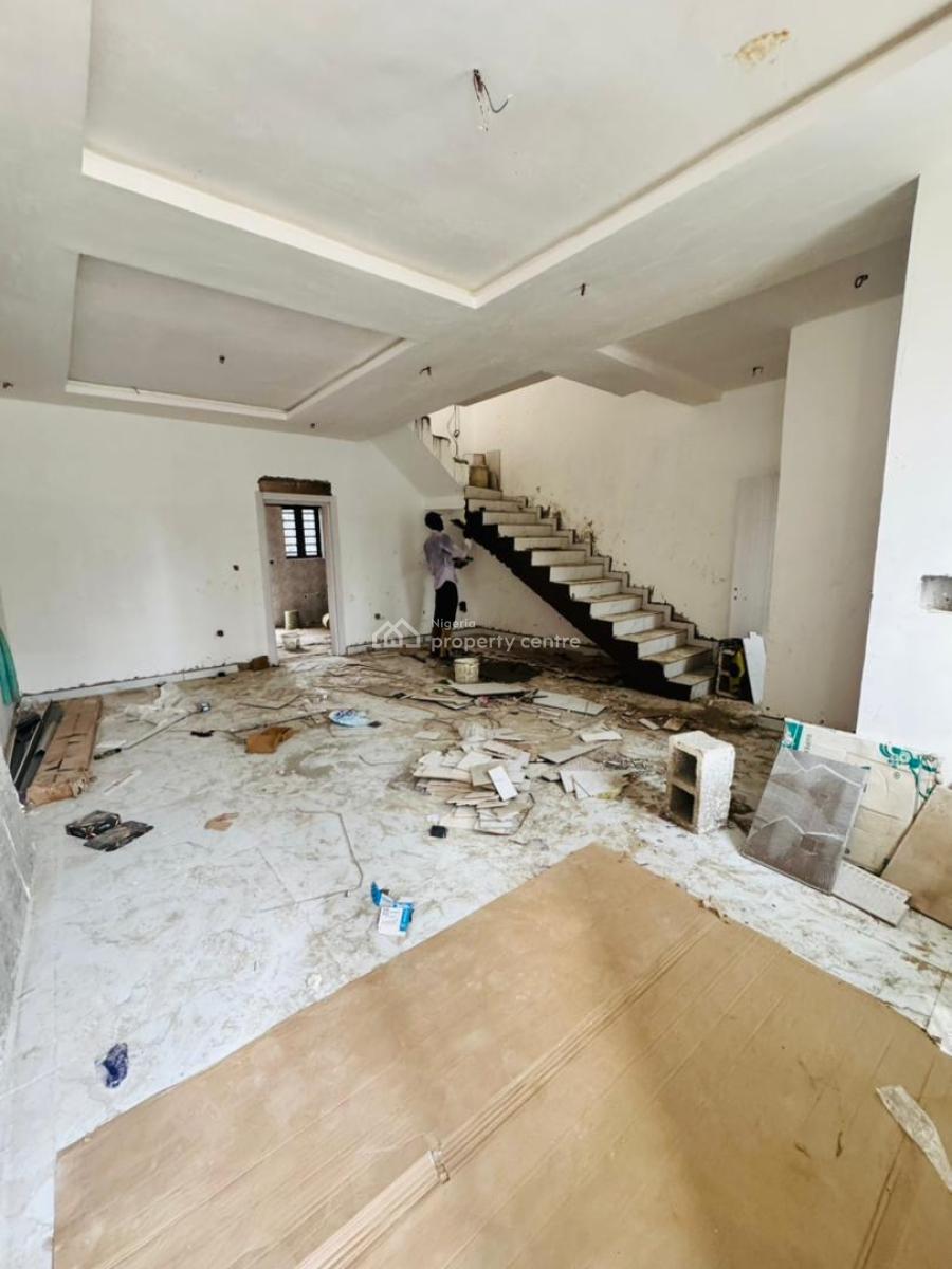 Brand New Spacious 4-bedroom Duplex with Bq in a Well Secure Estate, Brand New Spacious 4-bedroom Duplex with Bq in a Well Secure Estate, Opebi, Ikeja, Lagos, Semi-detached Duplex for Sale