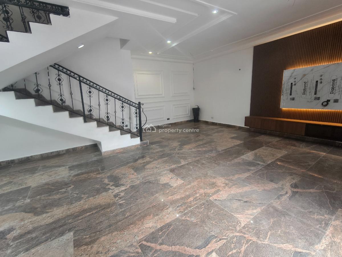 Newly Built 4 Bedroom Semi-detached Duplex with Bq, Naf Valley Estate Asokoro, Asokoro District, Abuja, House for Sale