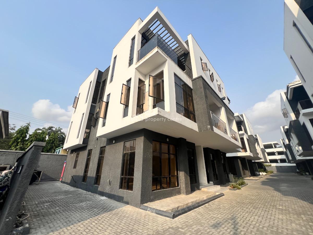 Spacious 4bedroom Semidetached Duplex with a Room Bq, Victoria Island (vi), Lagos, Semi-detached Duplex for Sale