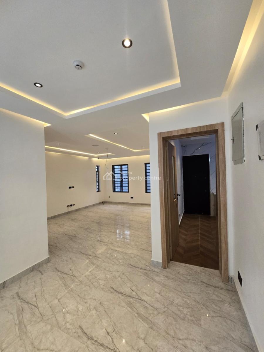Luxury Newly Built Serviced 4 Bedroom Terrace with a Room Bq, Lekki Phase 1, Lekki, Lagos, Terraced Duplex for Rent