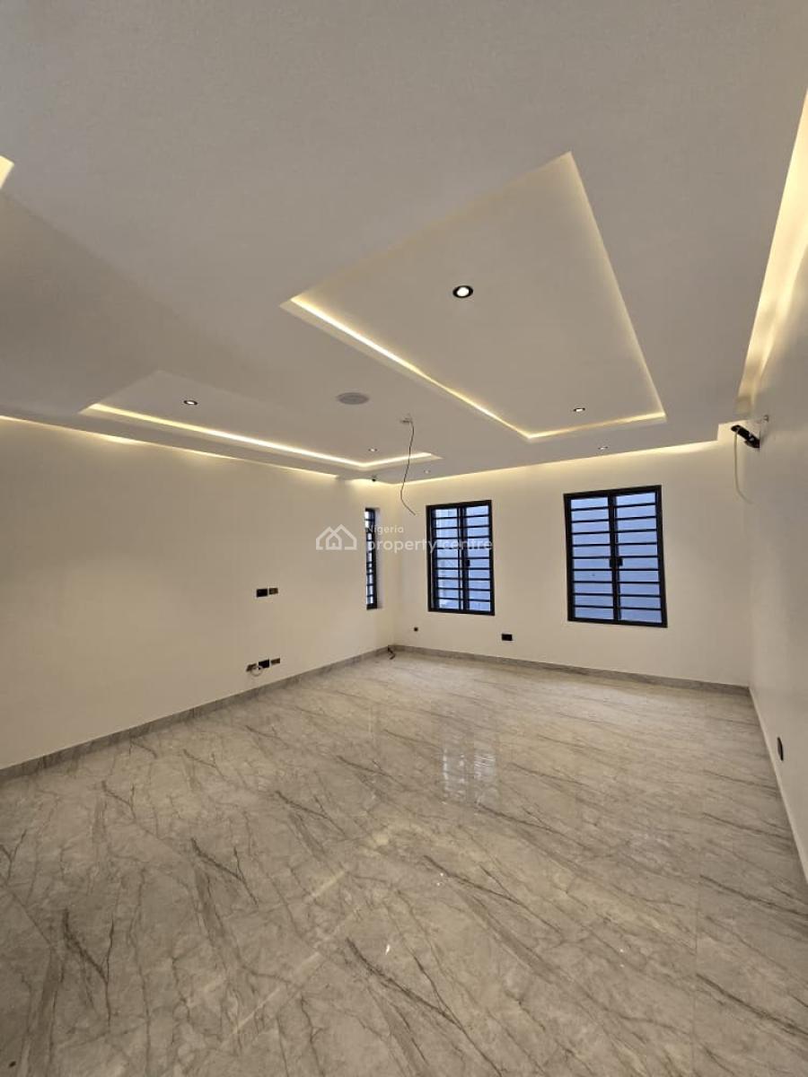Luxury Newly Built Serviced 4 Bedroom Terrace with a Room Bq, Lekki Phase 1, Lekki, Lagos, Terraced Duplex for Rent