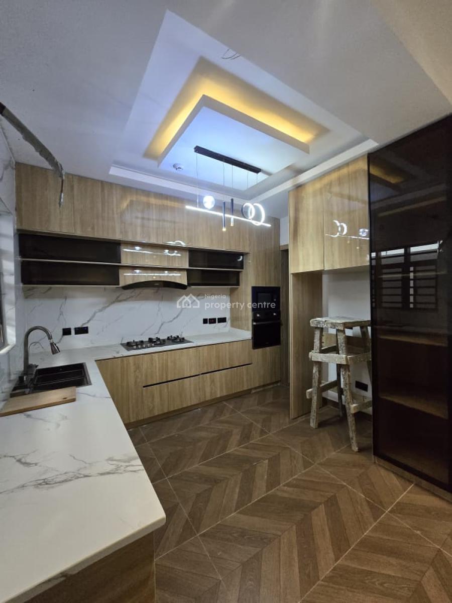 Luxury Newly Built Serviced 4 Bedroom Terrace with a Room Bq, Lekki Phase 1, Lekki, Lagos, Terraced Duplex for Rent