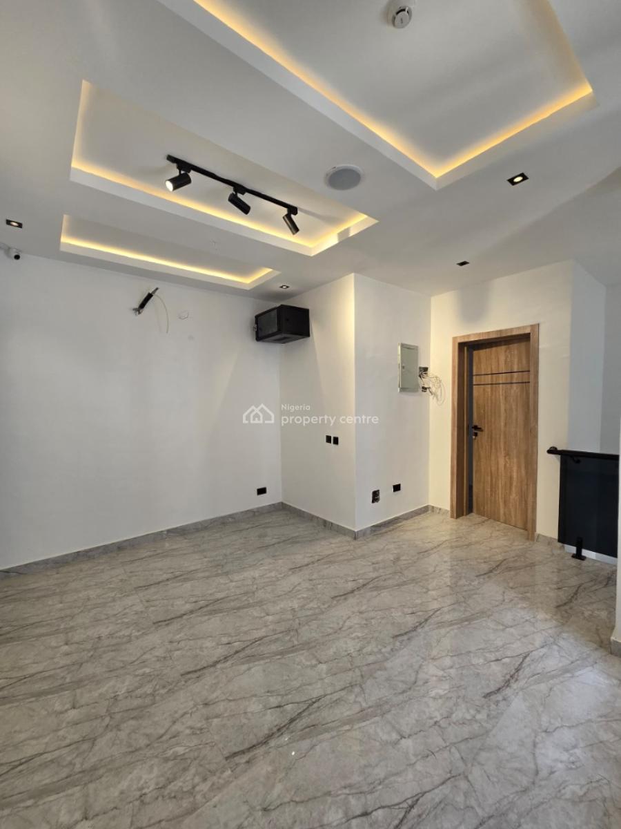Luxury Newly Built Serviced 4 Bedroom Terrace with a Room Bq, Lekki Phase 1, Lekki, Lagos, Terraced Duplex for Rent