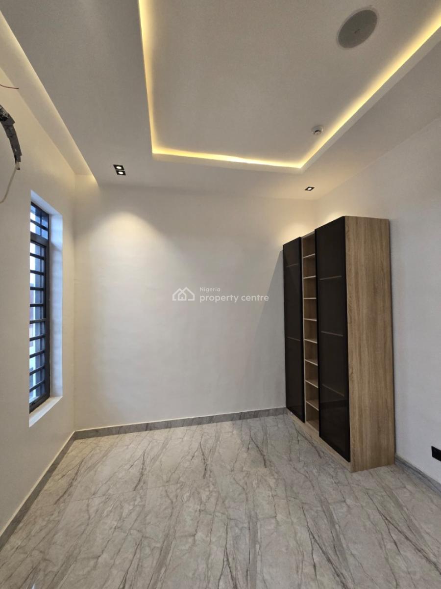 Luxury Newly Built Serviced 4 Bedroom Terrace with a Room Bq, Lekki Phase 1, Lekki, Lagos, Terraced Duplex for Rent