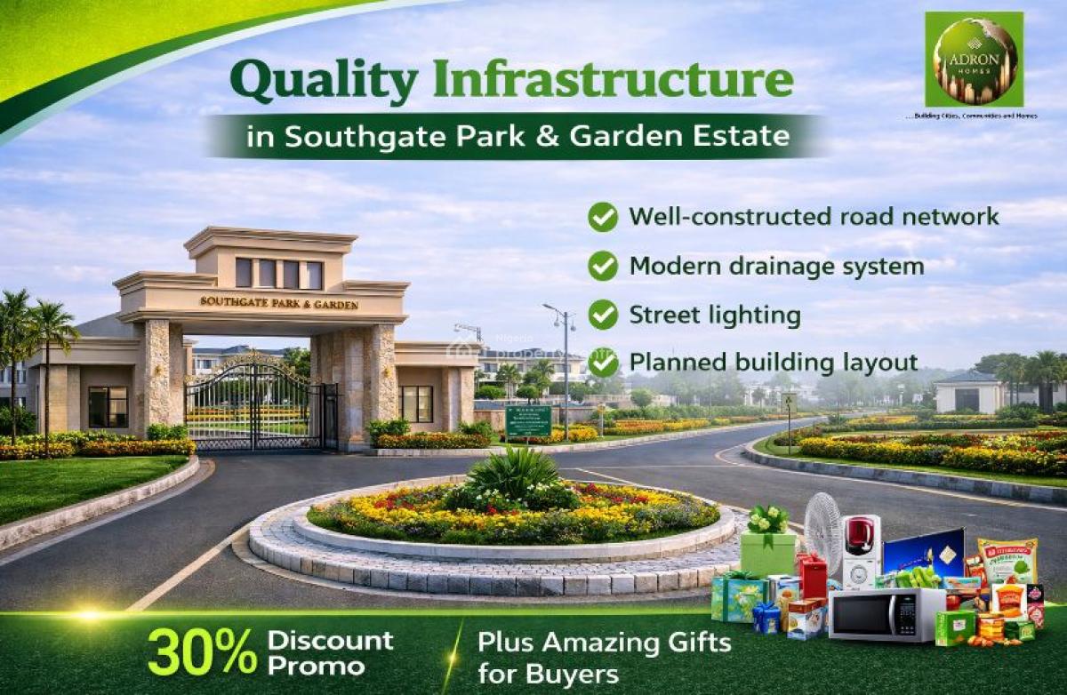 South Gate Park and Gardens, Alamala, Abeokuta North, Ogun, Mixed-use Land for Sale
