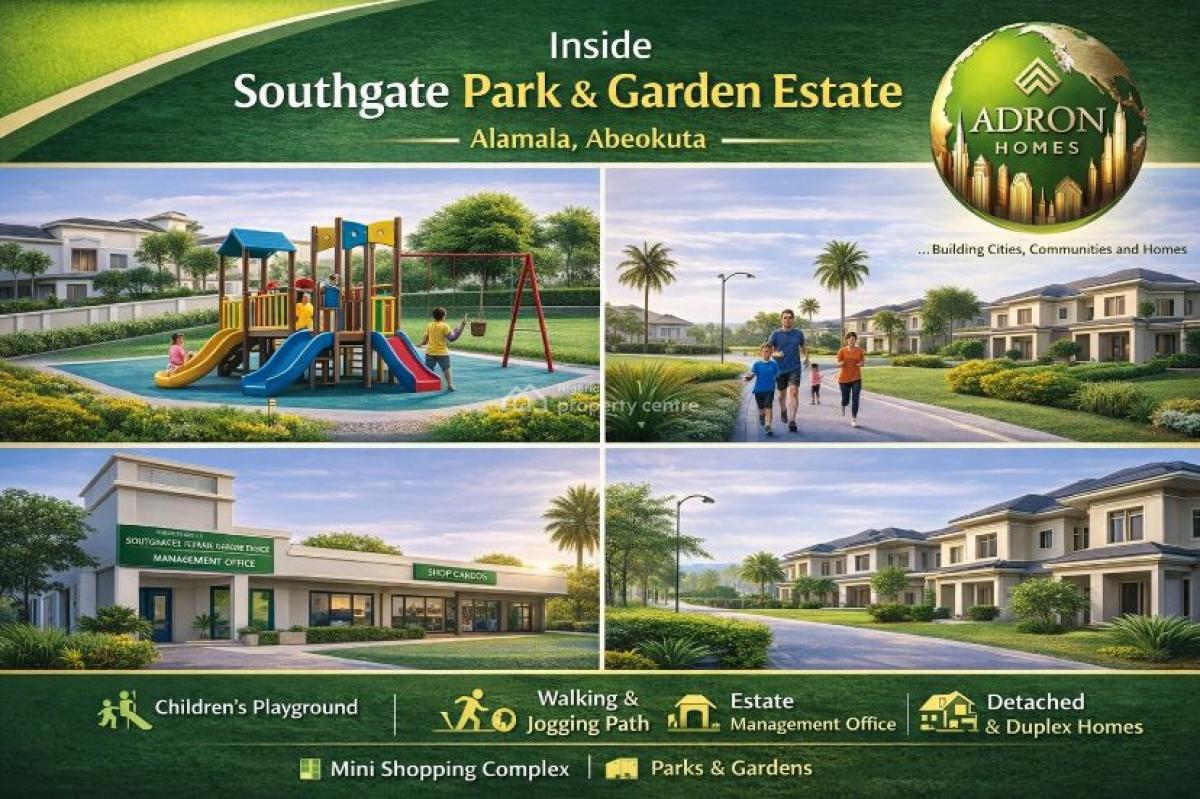 South Gate Park and Gardens, Alamala, Abeokuta North, Ogun, Mixed-use Land for Sale