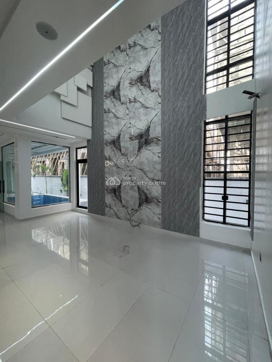 5 Bedroom Fully Detached Duplex with Pool Gym and Bq, Chevron 2nd Toll Gate, Lekki, Lagos, Detached Duplex for Sale