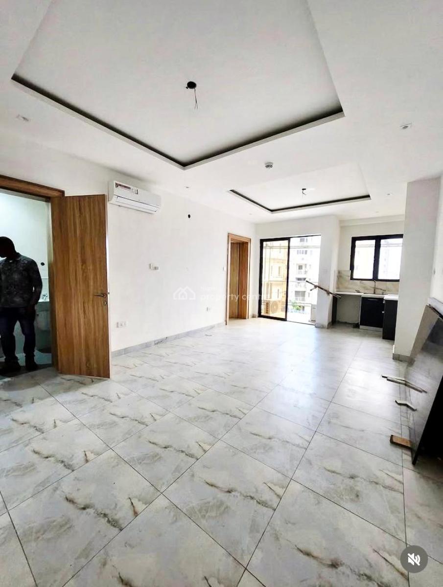 Serviced 1 Bedroom Apartment, Gym, Elevator, & Pool, Ikate, Lekki, Lagos, Flat / Apartment for Rent