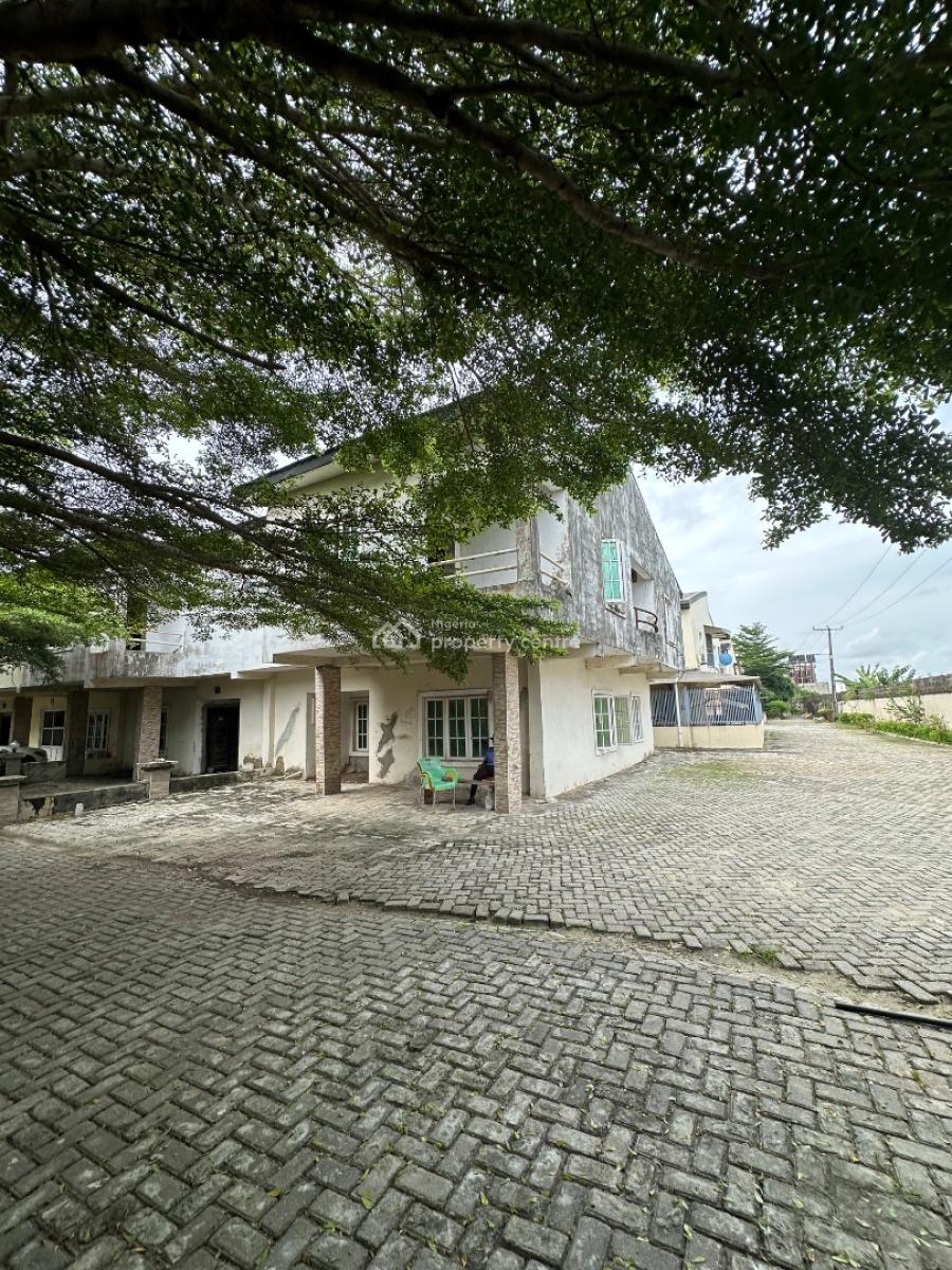 Luxury Corner Piece Carcass House, Lekki Garden, Sangotedo, Ajah, Lagos, Semi-detached Duplex for Sale