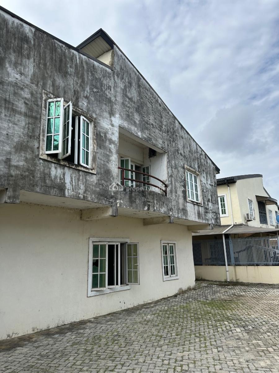 Luxury Corner Piece Carcass House, Lekki Garden, Sangotedo, Ajah, Lagos, Semi-detached Duplex for Sale