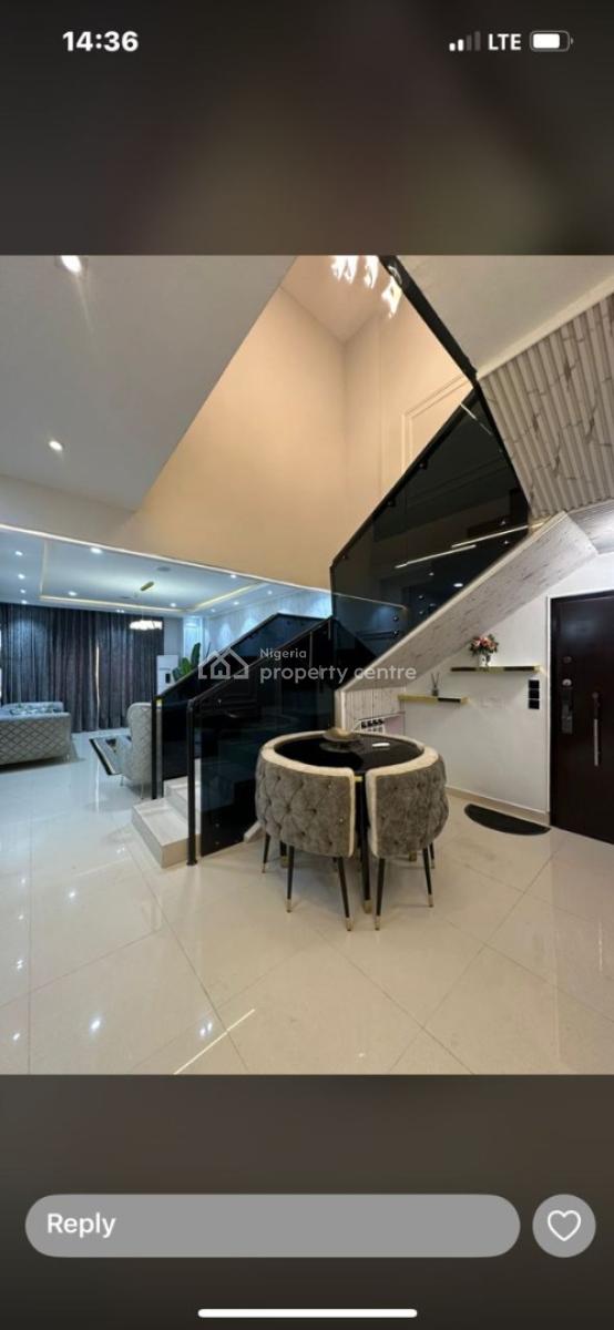 Luxury Furnished 3bedroom Maisonette Fully Serviced, Osborne 2, Osborne, Ikoyi, Lagos, Terraced Duplex for Rent