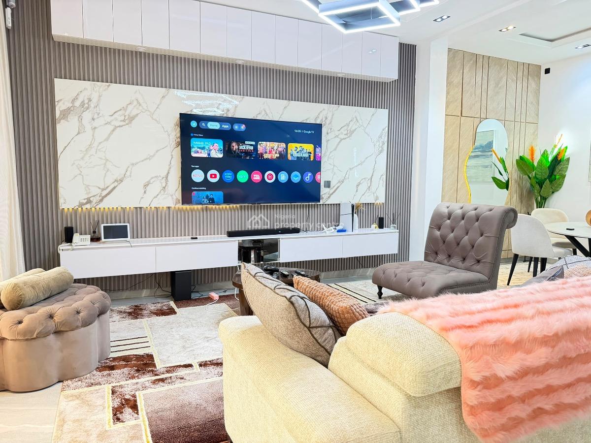 Luxury Smart Home 2bedroom Maisonette in Lekki Phase 1, Lekki Right, Lekki Phase 1, Lekki, Lagos, Flat / Apartment Short Let