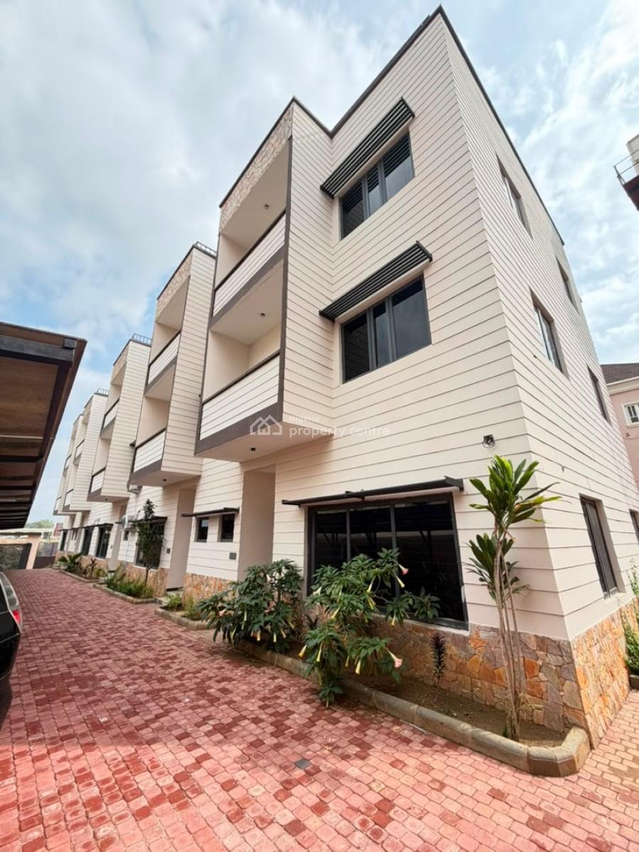 Brand New 4 Bedroom Spacious Terrace Duplex with Bq, Serene Neighborhood, Wuye, Abuja, Terraced Duplex for Sale
