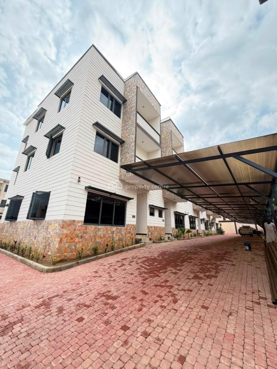 Brand New 4 Bedroom Spacious Terrace Duplex with Bq, Serene Neighborhood, Wuye, Abuja, Terraced Duplex for Sale
