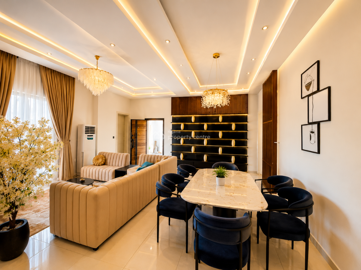 Fully Serviced 3 Bedroom Apartment with Elevator Pool and Gym, Lekki Phase 1 By Whitesand Sch, Lekki Phase 1, Lekki, Lagos, Flat / Apartment for Rent