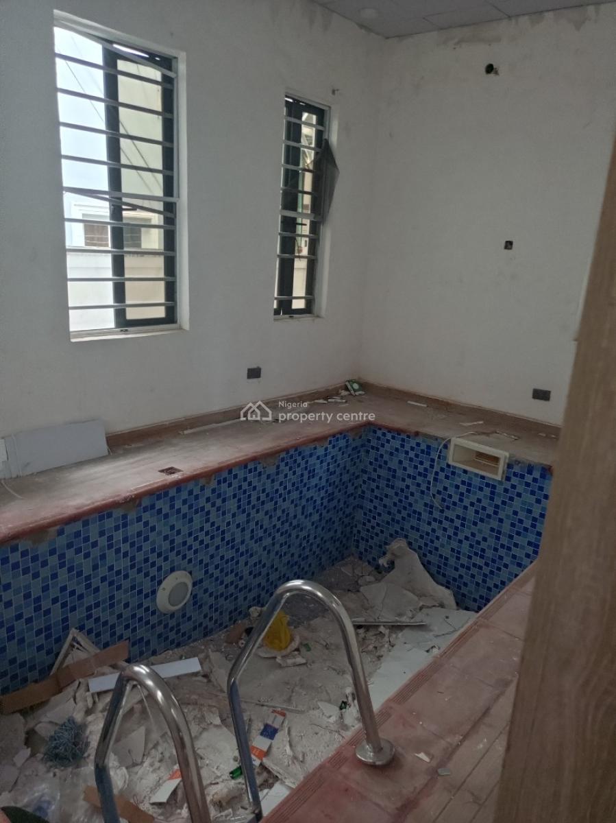 Luxurious Massive 5bedroom with Pool Bq 5car Park Gate House, Osapa, Lekki, Lagos, Detached Duplex for Rent