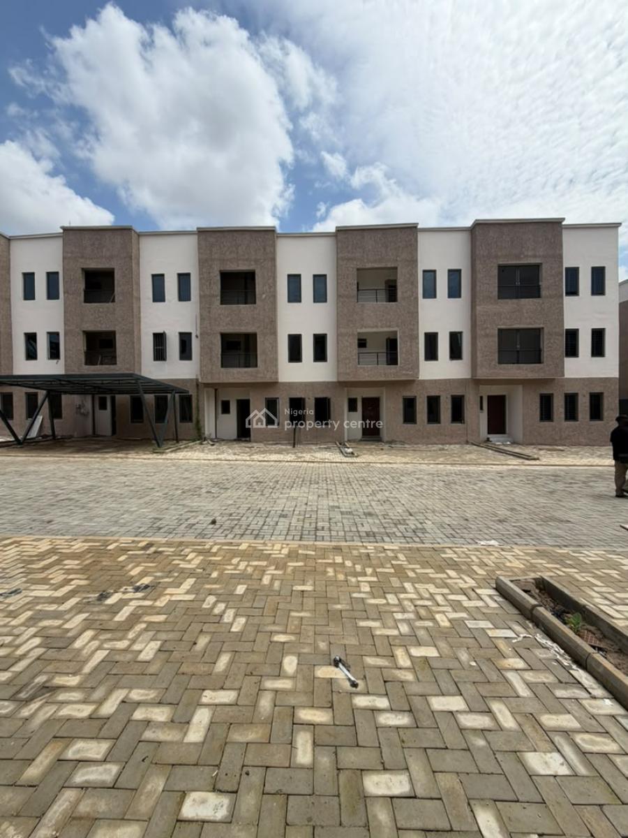 Brand New 4 Bedroom Spacious Terrace Duplex ,bq, Tarred Road, Serene Neighborhood, Gaduwa, Abuja, Terraced Duplex for Sale